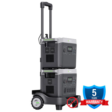Growatt 4000W INFINITY 2000 Pro con carrito de ruedas