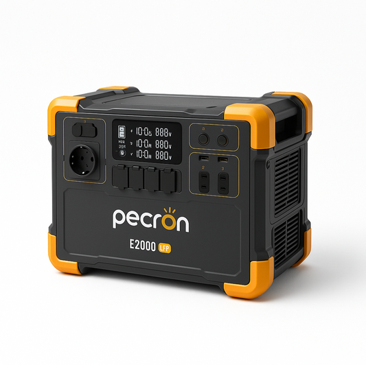 Pecron 2000W - La Mejor Batería Solar Portátil Premium