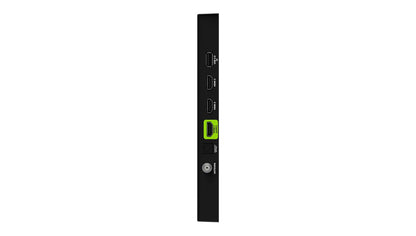 VIZIO 100 inch Quantum 4K Smart TV back closeup showing I/O ports