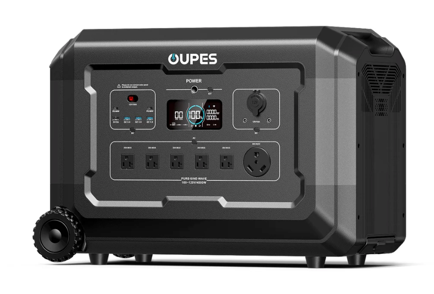 OUPES Mega 5 | Estación de Energía Portátil 5,040Wh / 4,000W