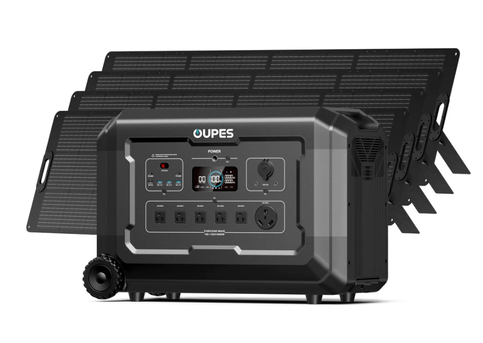 OUPES Mega 5 | Estación de Energía Portátil 5,040Wh / 4,000W