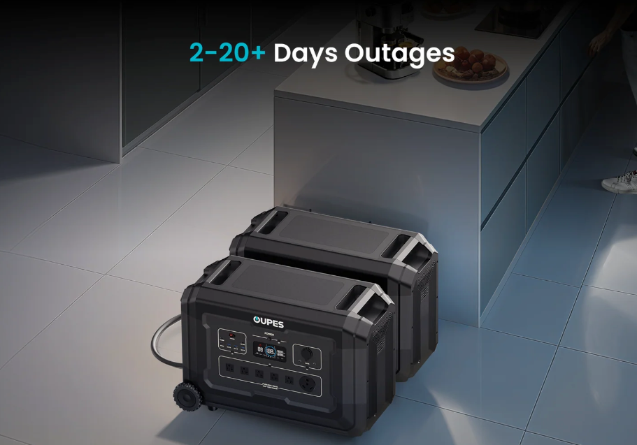 OUPES Mega 5 | Estación de Energía Portátil 5,040Wh / 4,000W