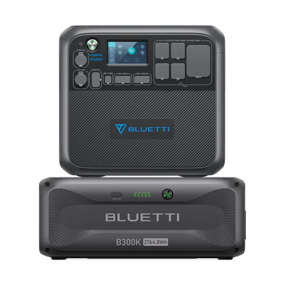 BLUETTI AC200MAX con batería de expansión - sistema expandible