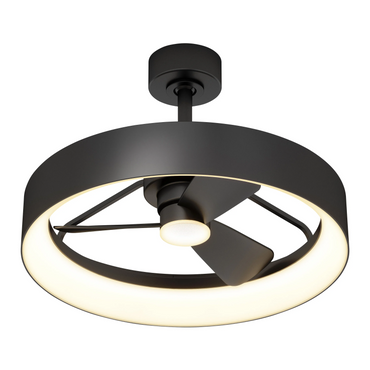 Artika Black 23 Fandelier W/Downlight