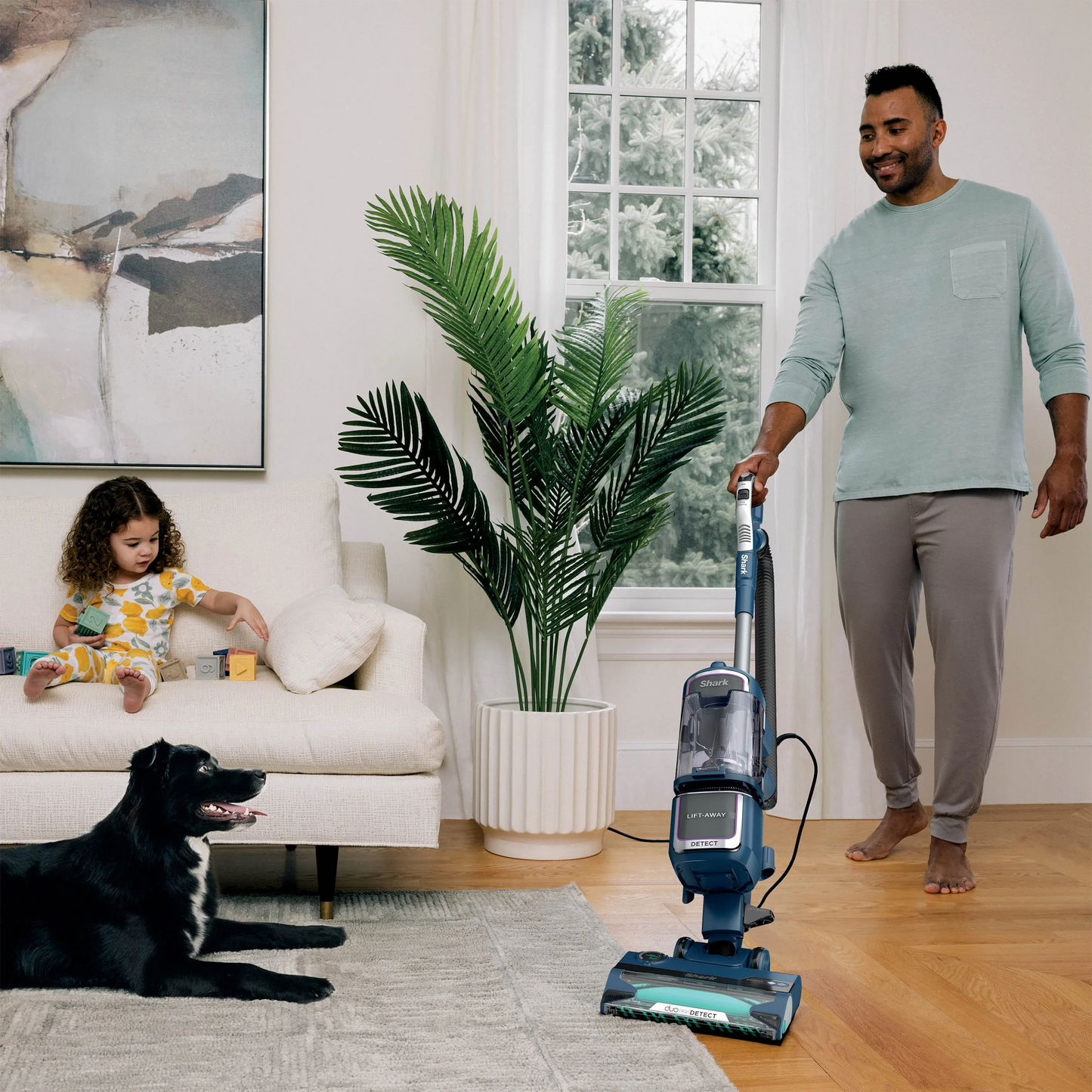 Shark Detec Performance Upright Vacuum with Duoclean