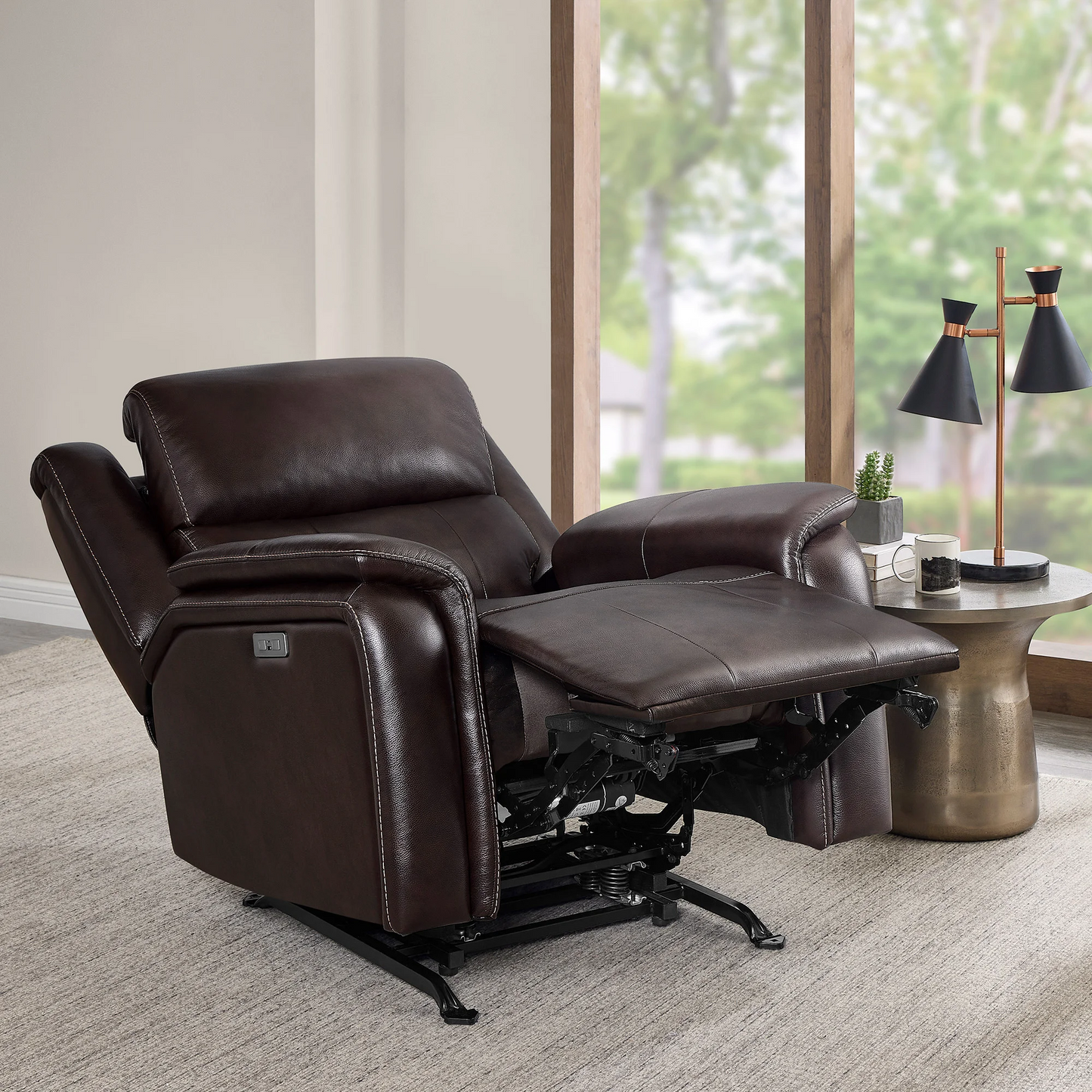 Barcalounger Bryson Leather Power Recliner