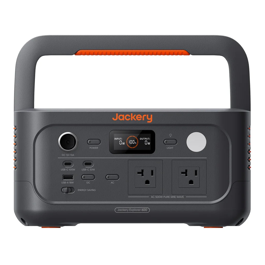 Jackery Explorer 600 v2 - imagen de producto sobre fondo blanco